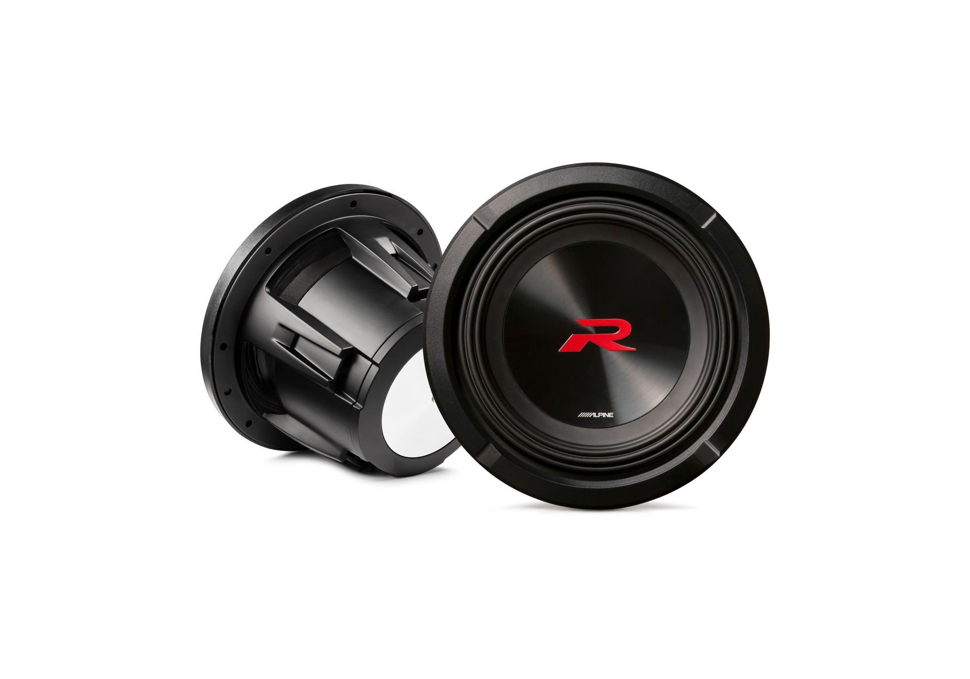 ALPINE R2-W8D2 20cm 2x 2 Ohm Subwoofer Auto-Subwoofer (300 W, max.: W 20 cm)