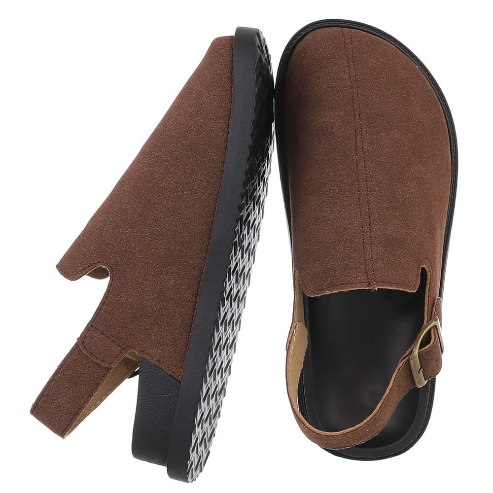 Ital-Design Damen Mules Freizeit Riemchensandalette (88828382) Flach Riemch günstig online kaufen
