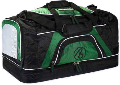 BRUBAKER Sporttasche »XXL Trainingstasche 90 l oder 52 l« (1-tlg., Reisetasche mit Schuhfach und Nassfach), Fitnesstasche mit abnehmbarem Schultergurt
