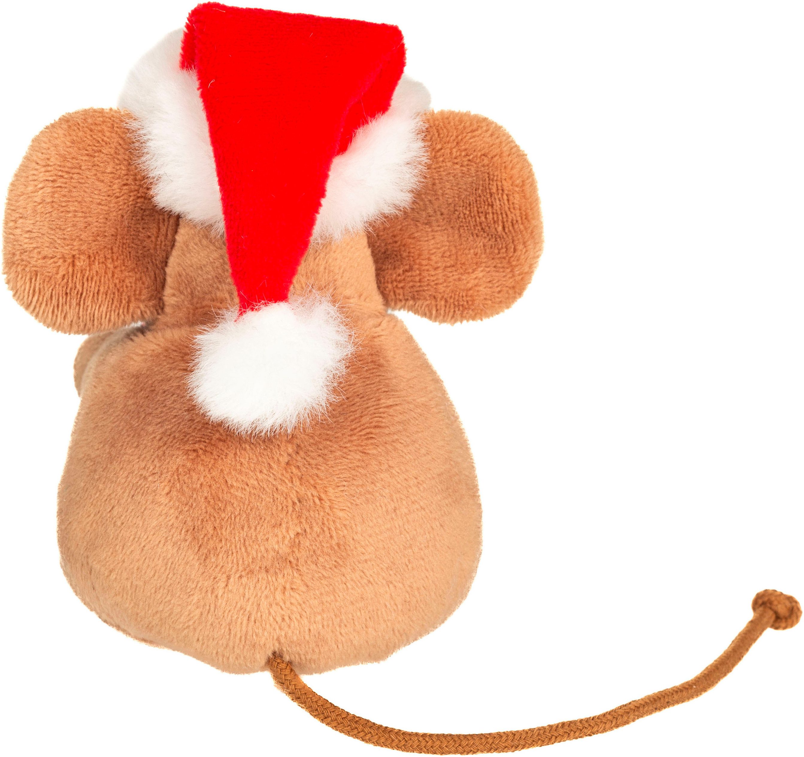 Teddy Hermann® Kuscheltier Weihnachtsmaus mit Geschenk, günstig online kaufen