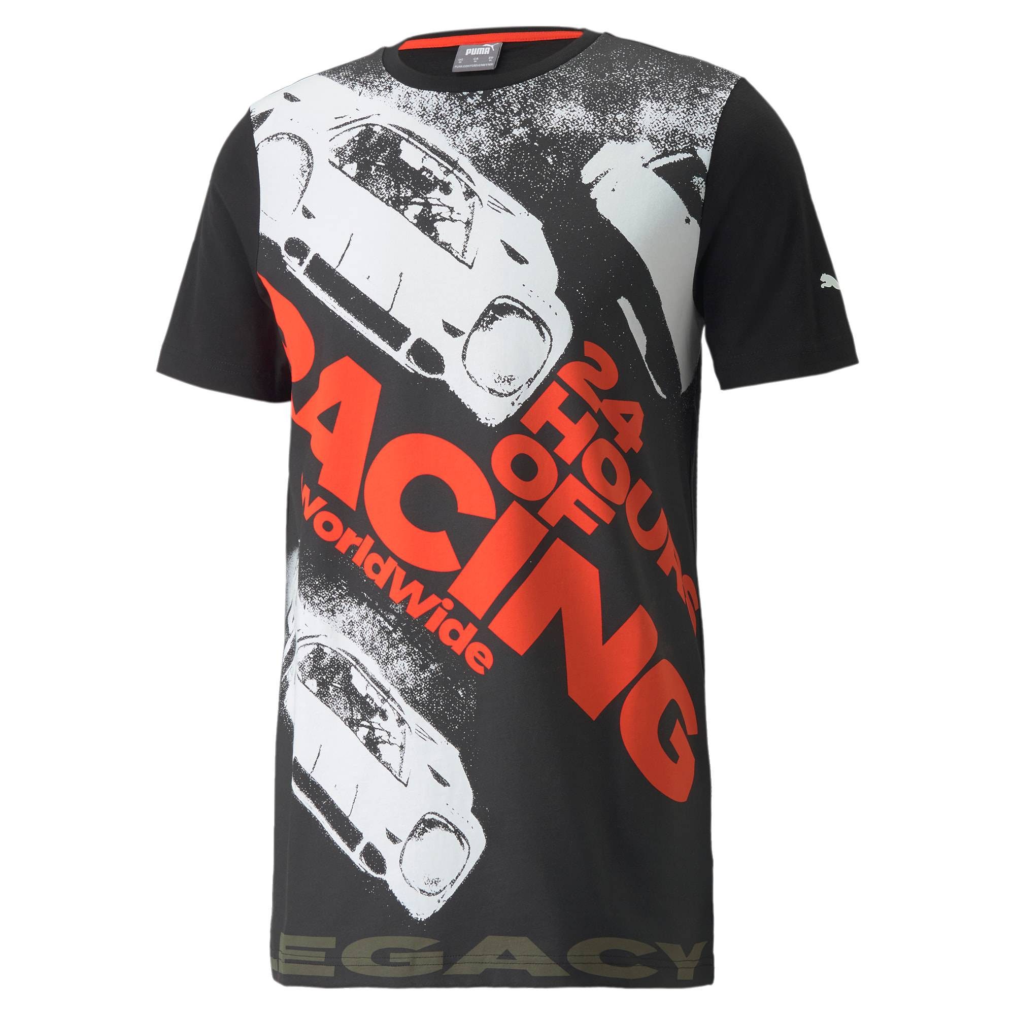Porsche Motorsport T-Shirt Porsche Legacy Puma T-Shirt "24h Racing" - schwarz