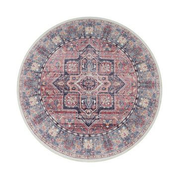 Teppich Wohnzimmer Mandala Orient Marokkanisch Teppich, Paco Home, Läufer, Höhe: 4 mm