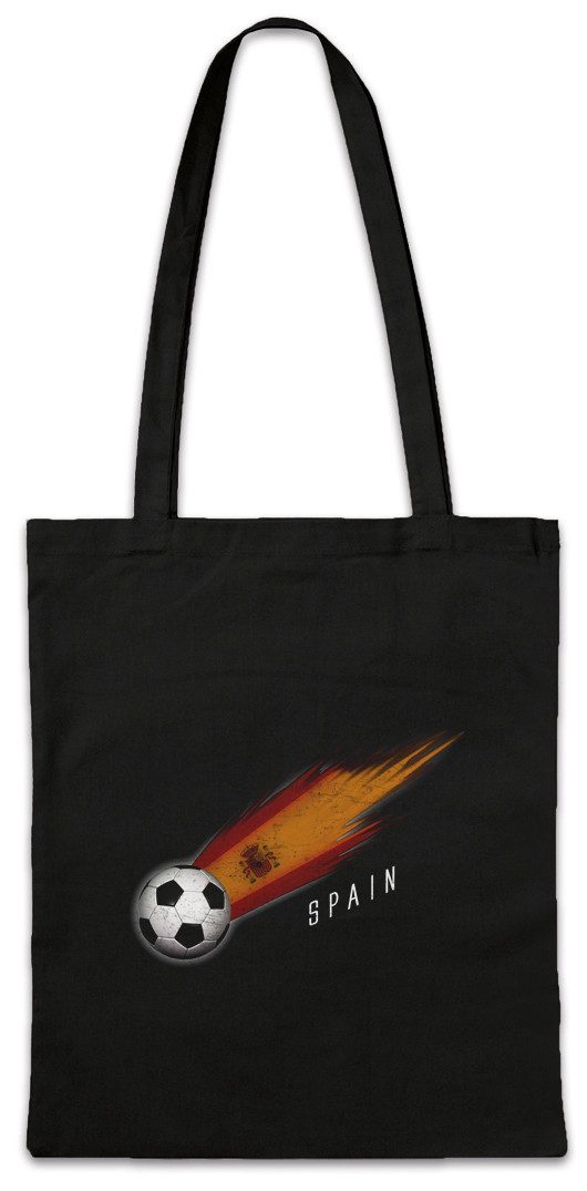 Urban Backwoods Beuteltasche Spain Football Comet I Stofftasche Spanien Fahne Spanisch Spanische (1-tlg), Spanish Fußball Fussball Komet
