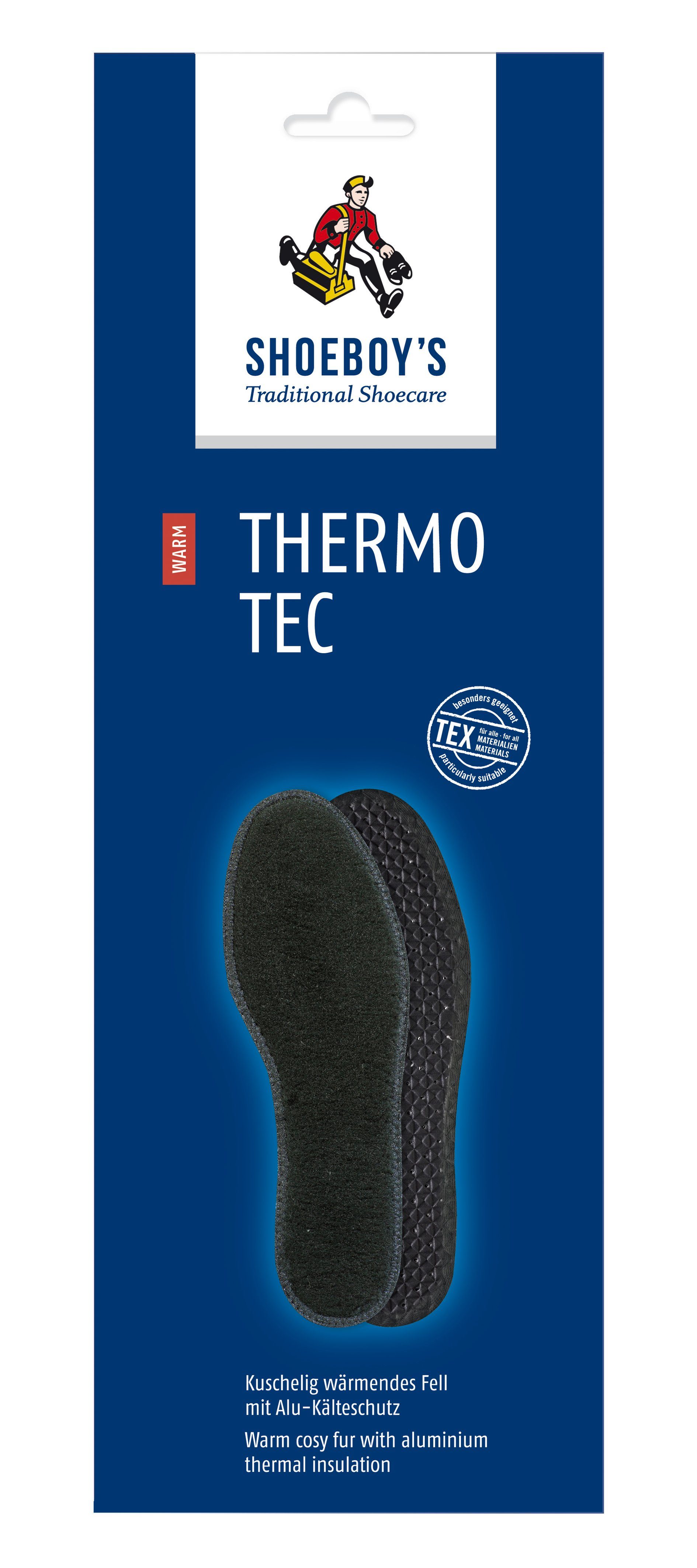 Shoeboys Thermosohlen Thermo Tec - Kuschelig wärmendes Fell aus Funktionsfaser