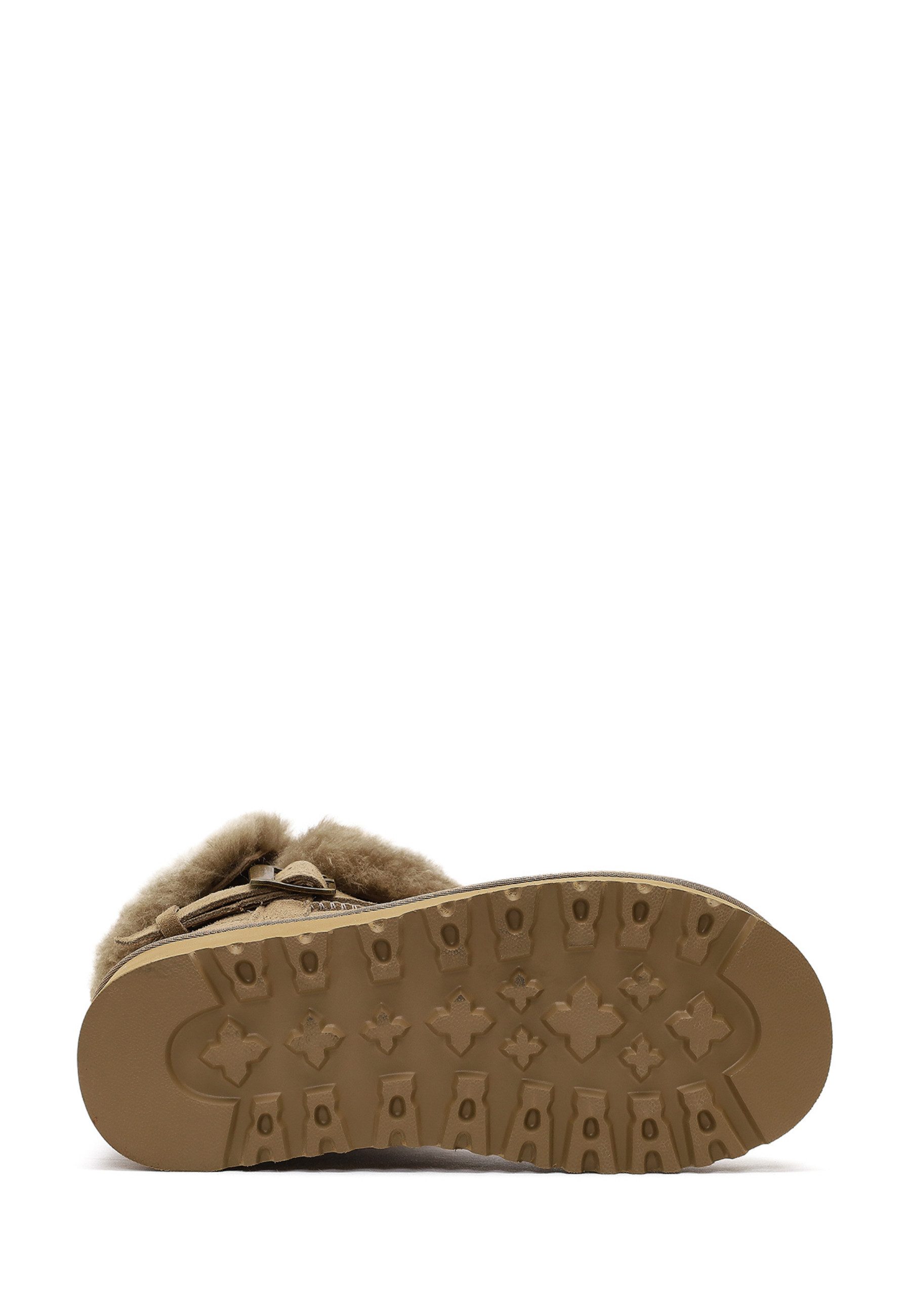 Derimod Teddy-Stiefel aus Veloursleder Ankleboots