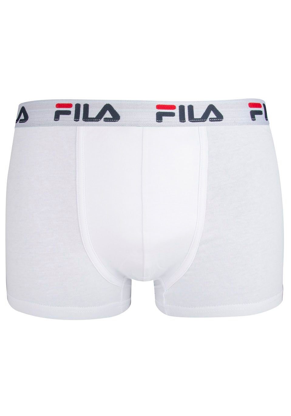 Fila Boxershorts (Packung, 3-St) mit elastischem weiß Logobund