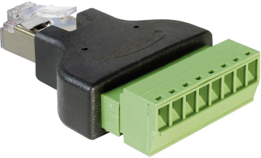 Delock DELOCK Adapter Terminalblock > RJ45 Stecker Computer-Kabel