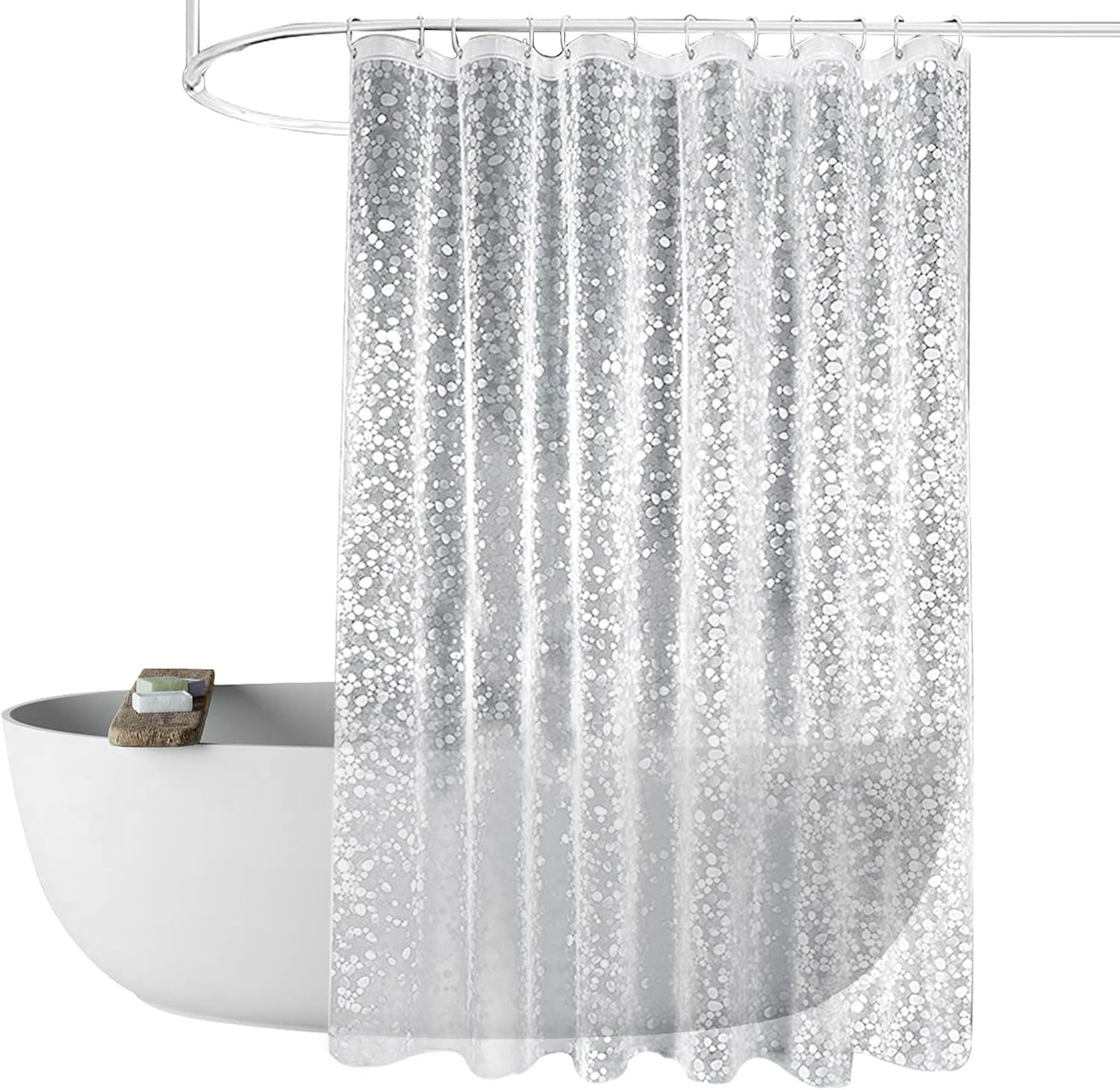 Kaket Duschvorhang Duschschirm,mit Gewicht Magnet unten,wasserdicht, Schimm günstig online kaufen