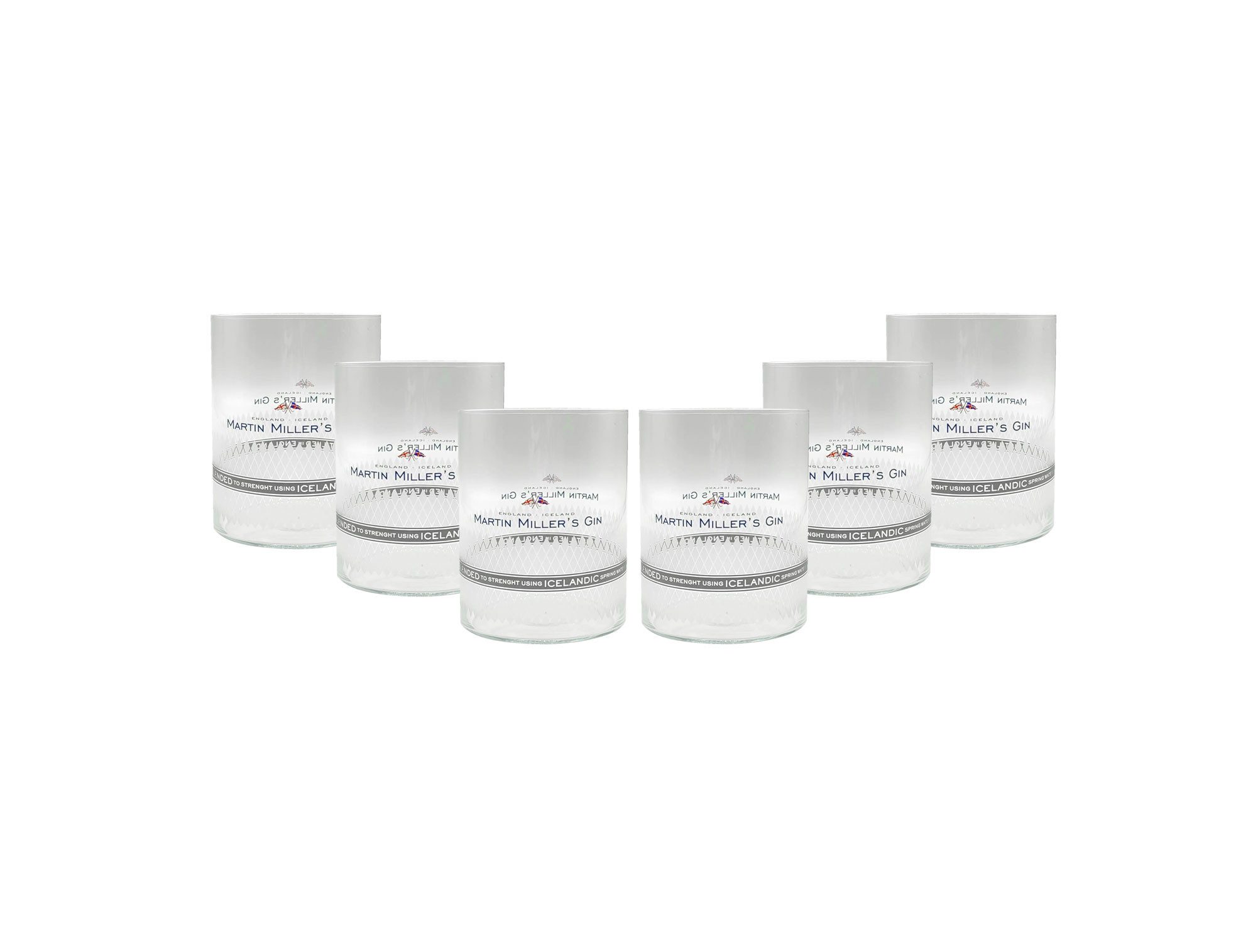 Art Стекло-Set Martin Miller s Gin Glas 6er Set Стекло / Tumbler