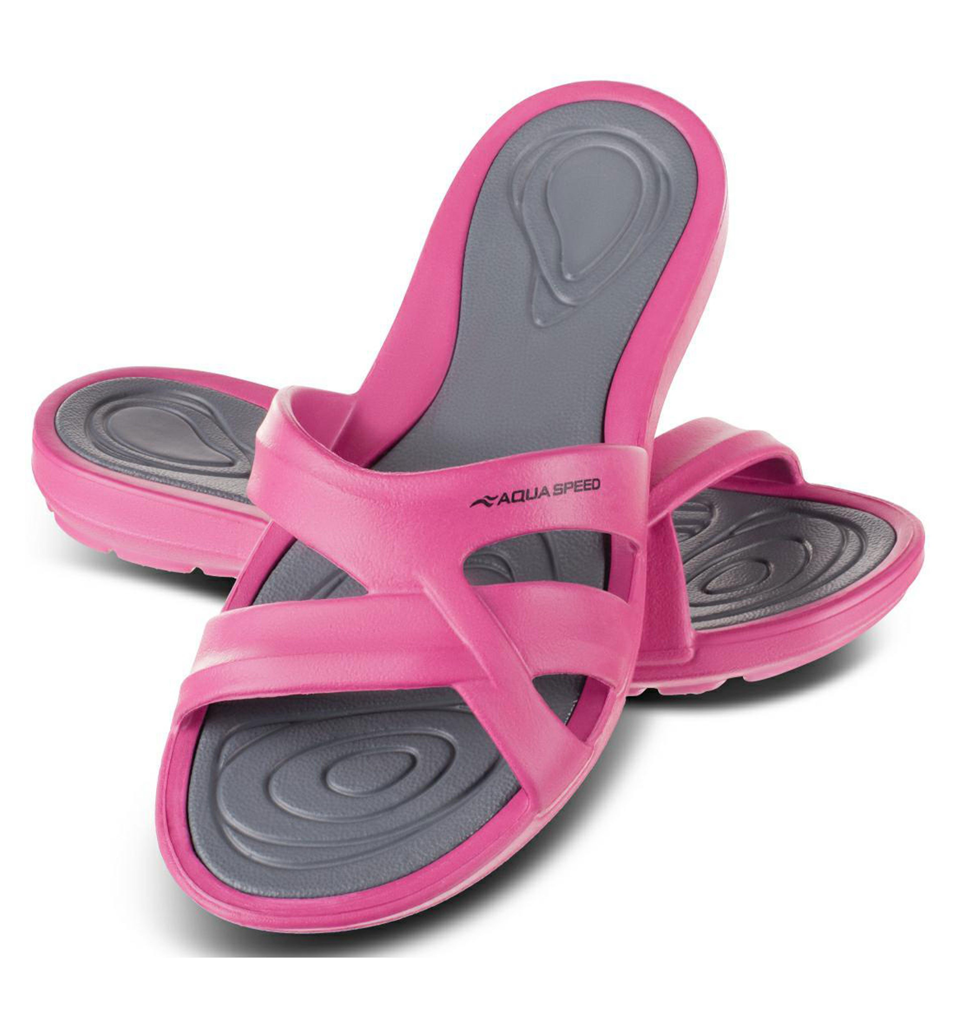 Aqua Speed Ultraleichte Wellness-Schuhe mit Mikrofaserhandtuch Gr. 39 Badepantolette (Ultraleichtes Duschset mit Handtuch – Für Spa & Hotel geeignet) Atmungsaktives Material – Verhindert übermäßiges Schwitzen
