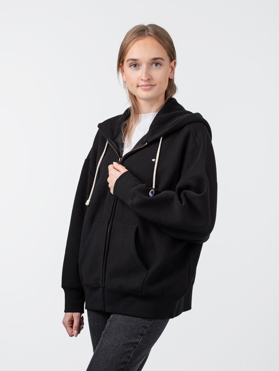 Champion Sweatjacke Champion Hooded Full Zip Sweatshirt