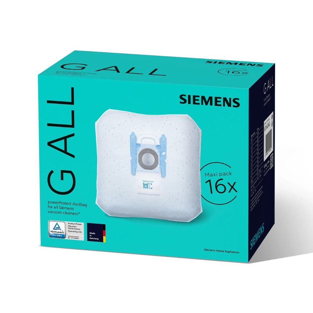 SIEMENS Пылесборники 16 Stück SuperTEX TYP G GALL, passend für Siemens, Bosch