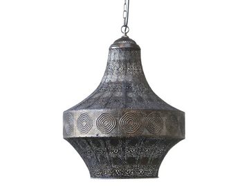 AURUM Hängeleuchte Chic Antique Vire Lampe Alt m. Muster H60/D46 cm antique bronze