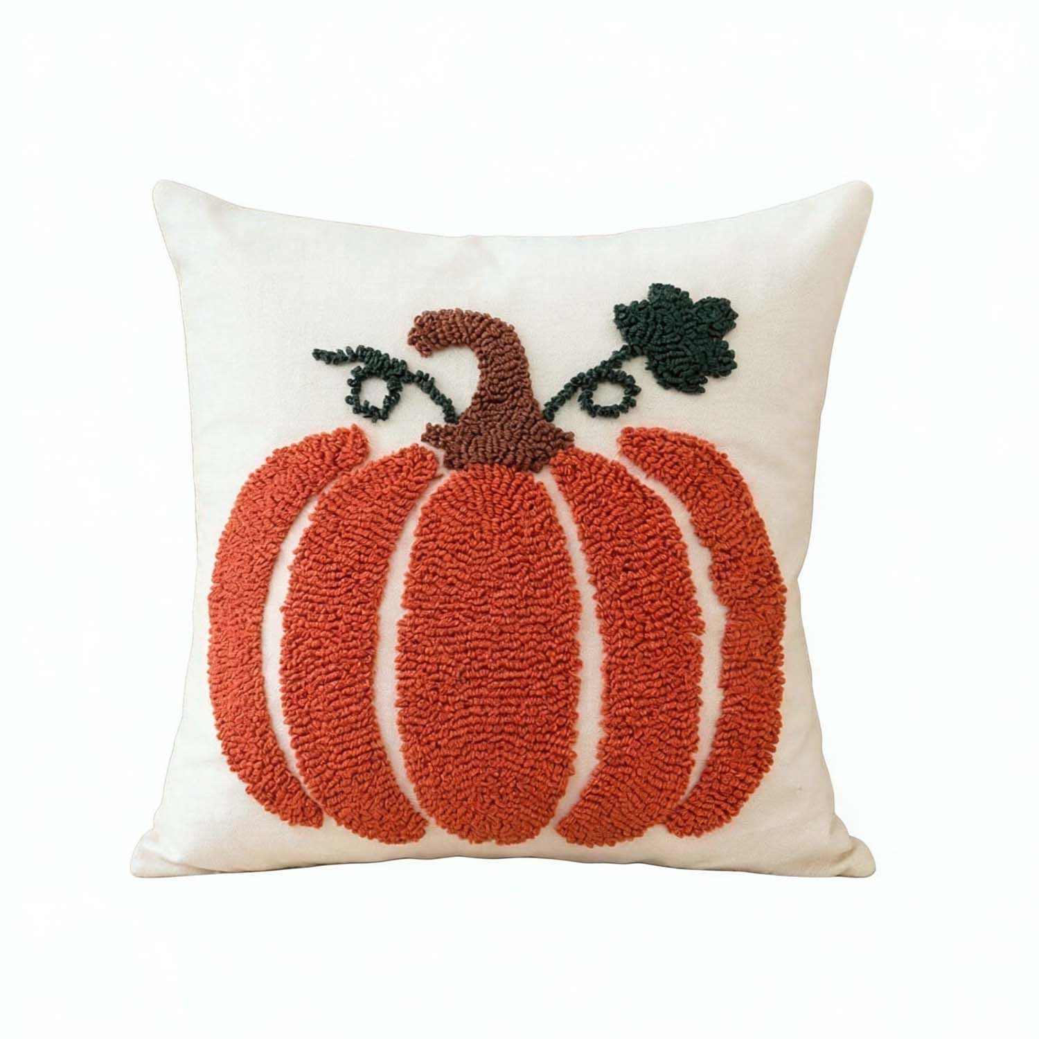 Diwzbyn Kissenbezug Halloween Kissenbezüge 45x45 cm 1er Set Kürbis Muster Deko