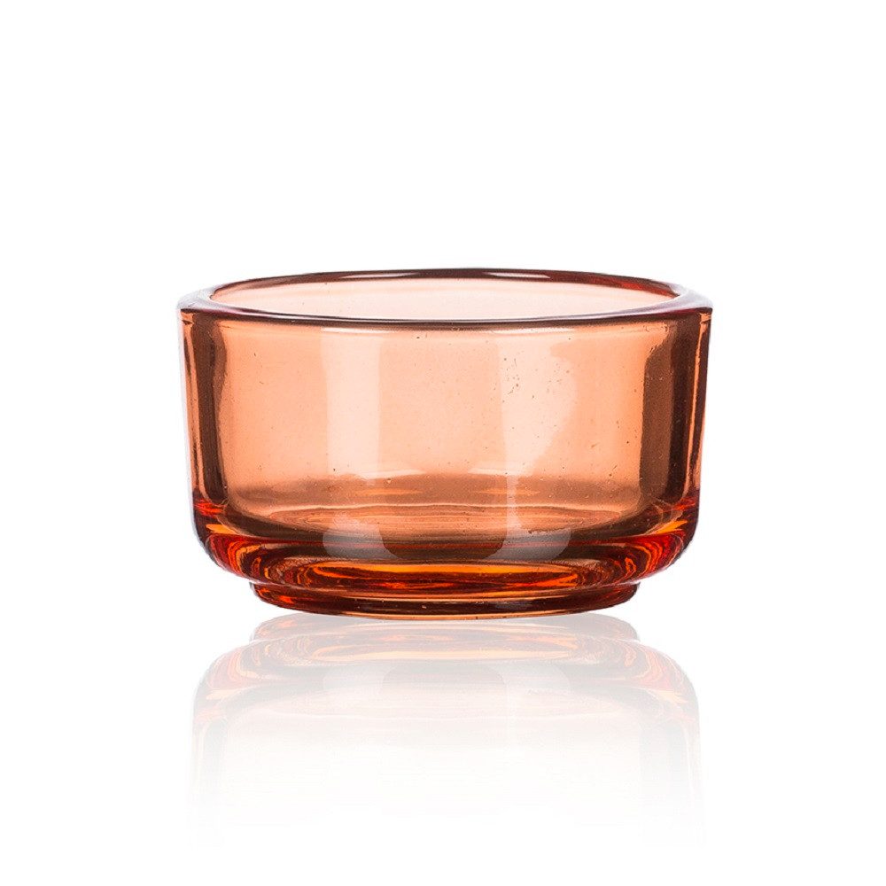 Sandra Rich Teelichthalter SANDRA RICH, "BASIC" Teelichtglas, 6er Set, 5cm x 3cm. FARBIG