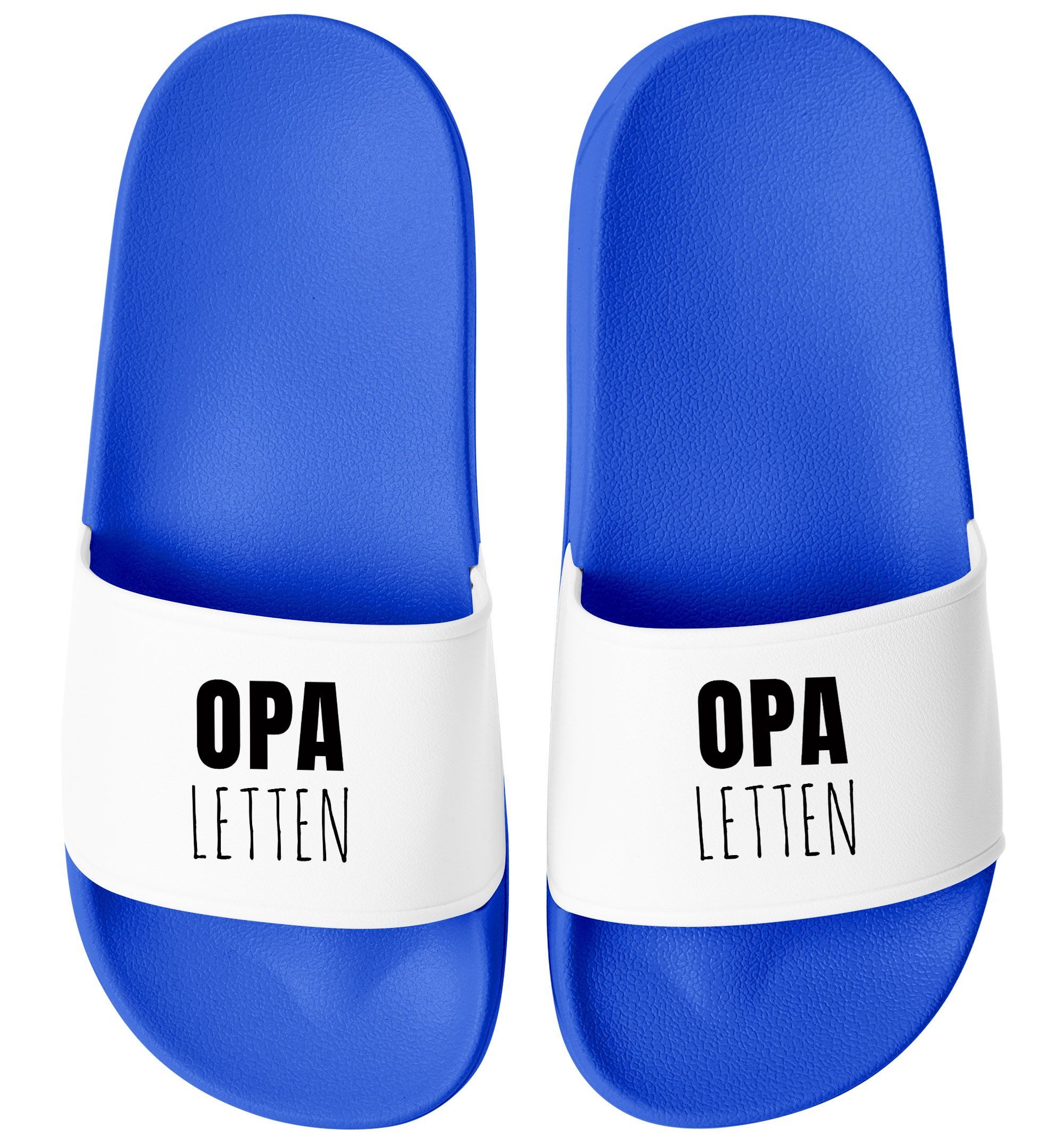 Opa 2 blau-weiß