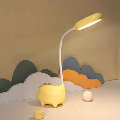 GelldG LED Schreibtischlampe Schreibtischlampe für Kinder, Dimmbare Nachttischlampe
