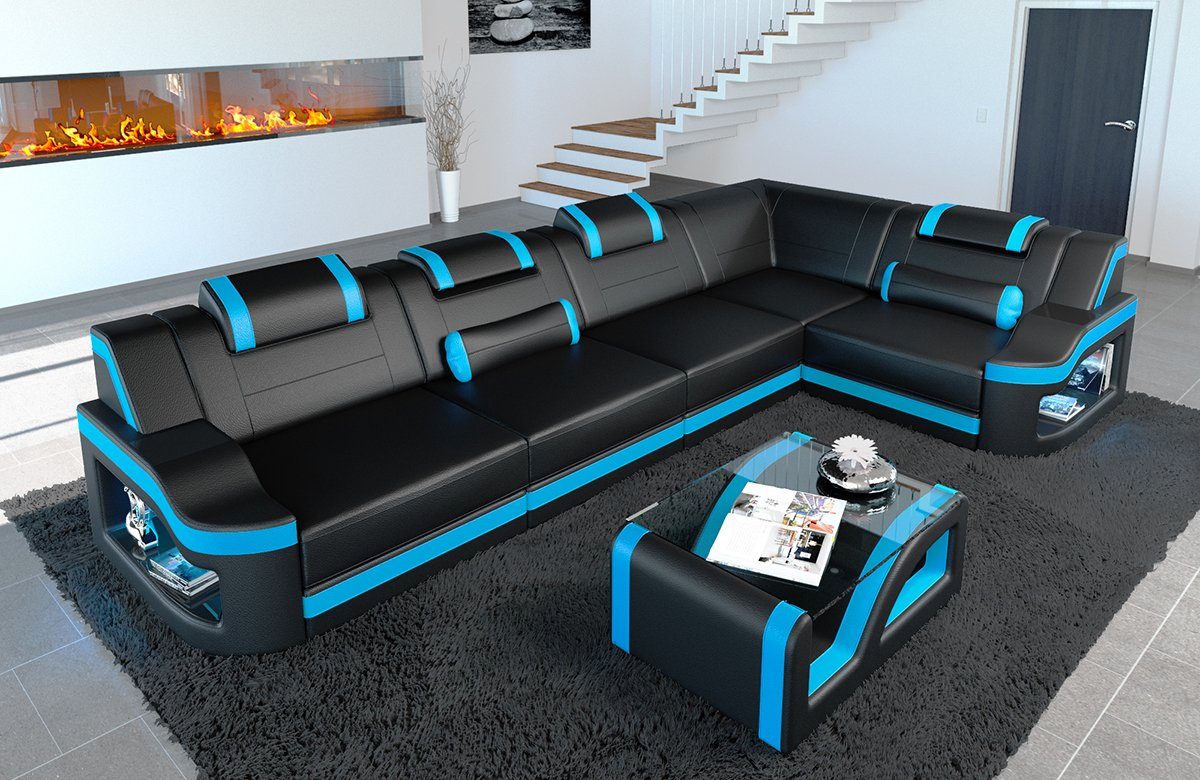 Sofa Dreams Ecksofa Ledersofa Padua L günstig online kaufen