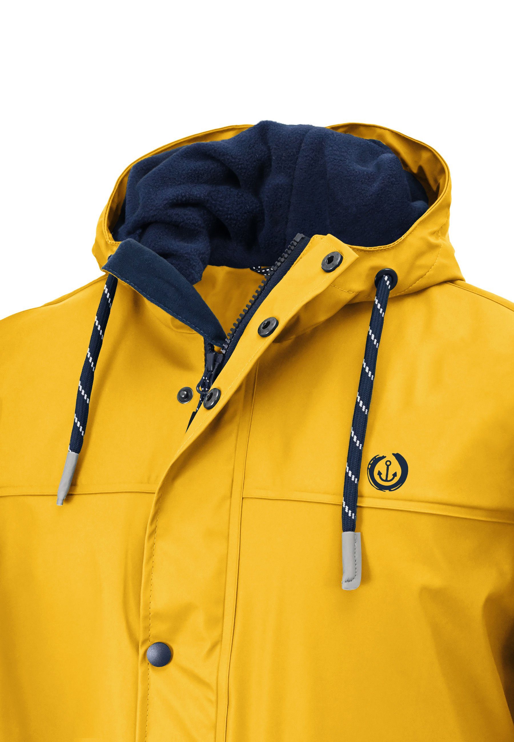 MADSea Winterjacke Friesennerz Regenparka mit kuscheligem Fleeceinnenfutter