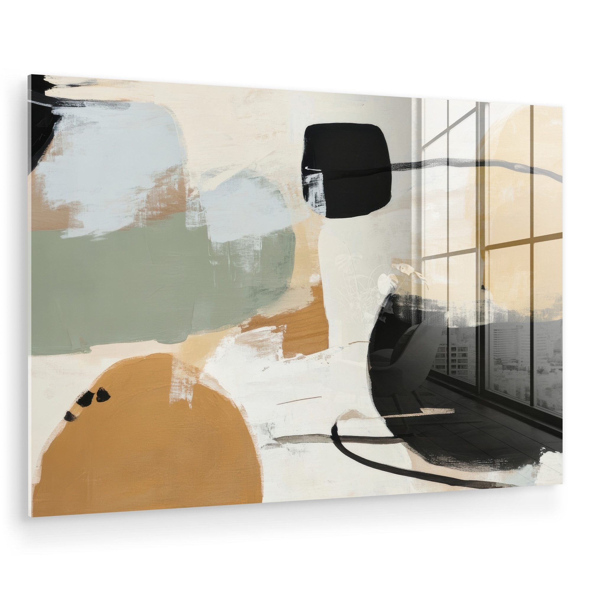 MuchoWow Acrylglasbild Farbe - Abstrakt - günstig online kaufen