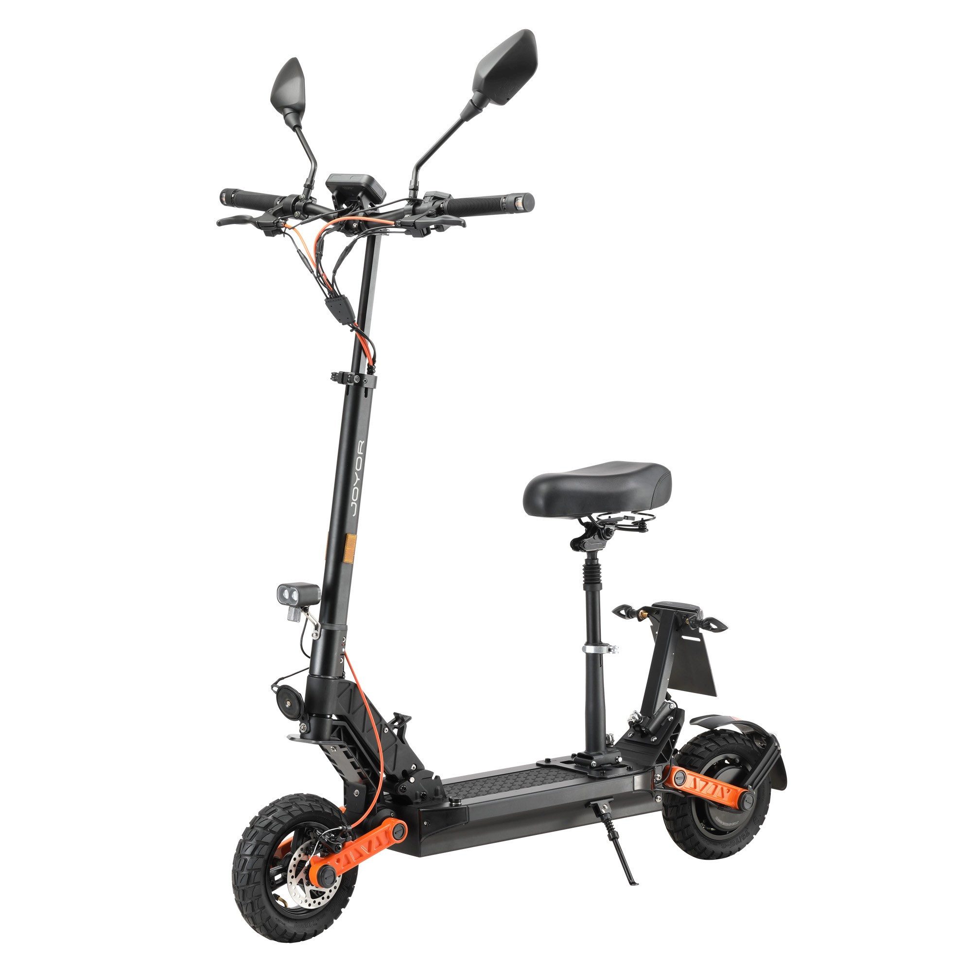 JOYOR E-Scooter S8E Elektroroller mit Straßenzulassung Sitz 45 km/h klappbar offroad, 45 km/h, 800W, hohe Reichweite, NFC Schlüssel, Federung