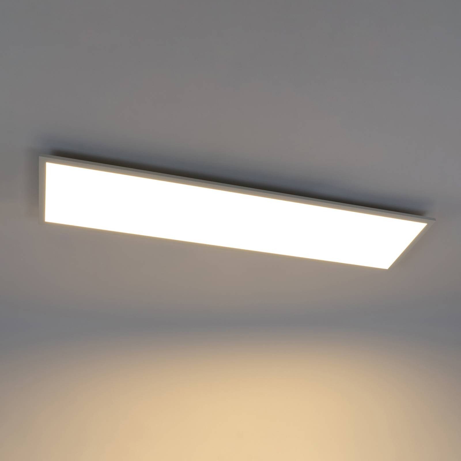 Lindby LED Panel Luay, Enthalten, LED 36 W gesamt, Farbwechsel warmweiß / tageslicht