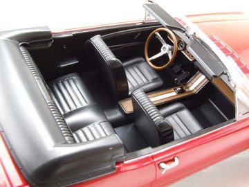 Norev Modellauto Ford Mustang Convertible 1966 rot Modellauto 1:18 Norev, Maßstab 1:18
