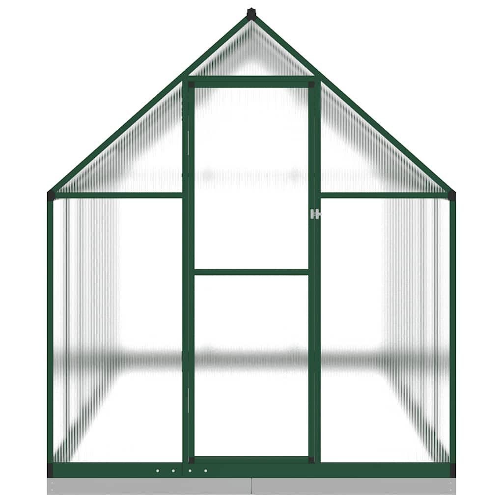 vidaXL Gewächshaus, Gewächshaus mit Fu...