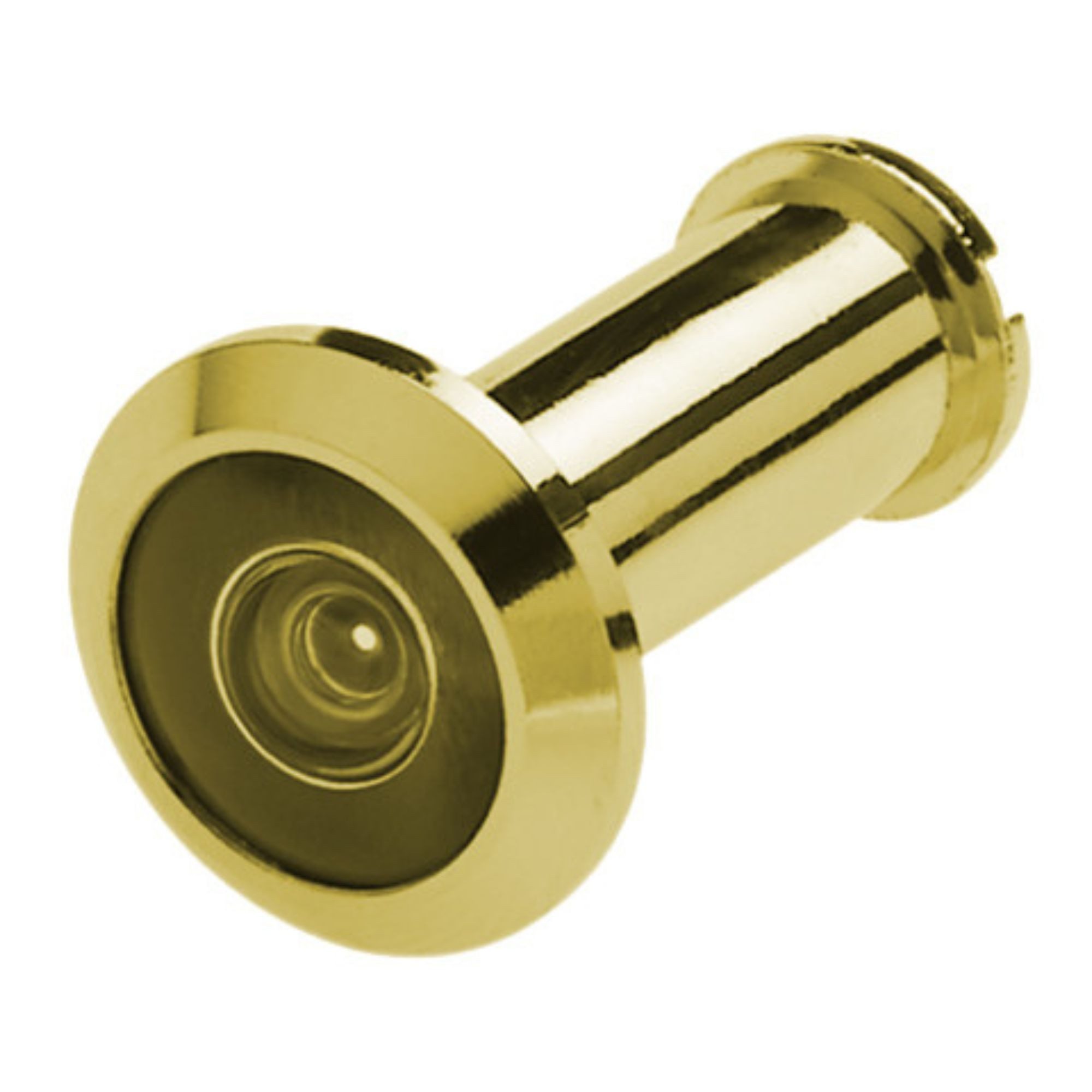 BASI Türspion TS 680 nicht für Glastüren, DIN Vorschrift 1,20m, (Packung) Weitwinkel 180°, Türstärken 35 - 58 mm, Einbau Ø 14 mm, Farbe Silber