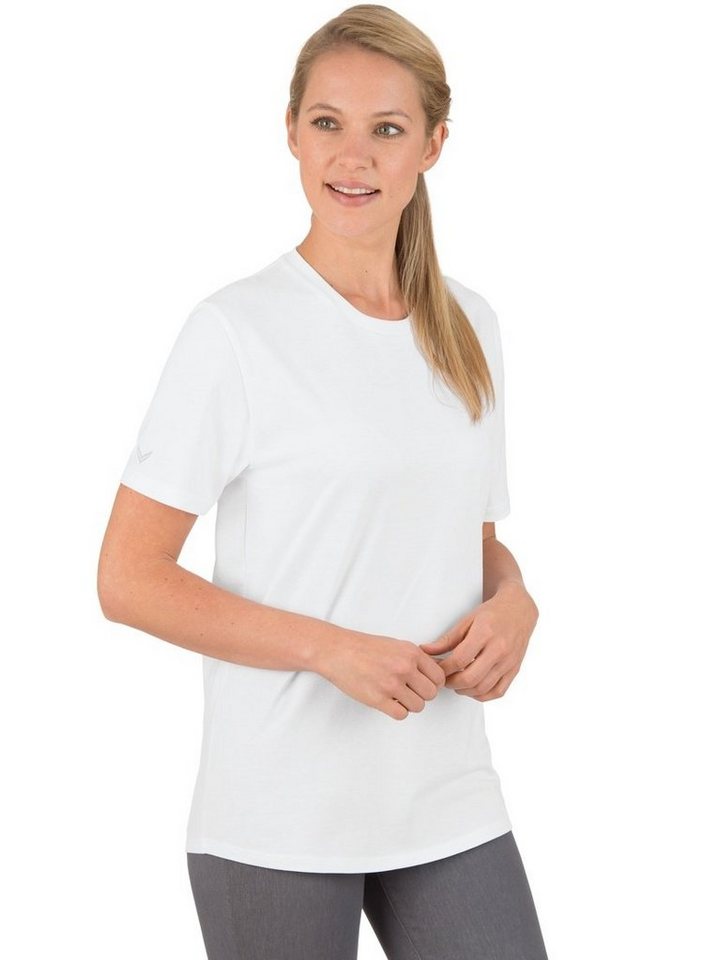 Trigema T-Shirt TRIGEMA T-Shirt aus 100% Biobaumwolle, BIO  DELUXE-Single-Jersey