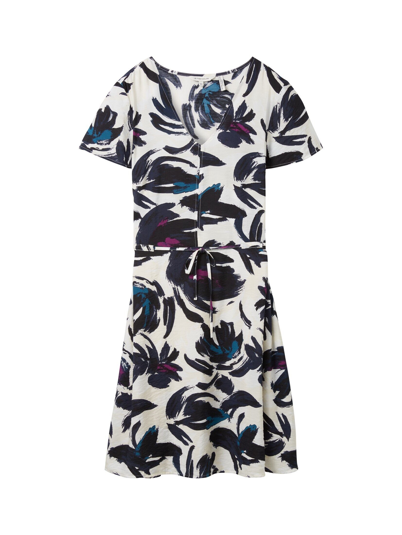 TOM TAILOR Sommerkleid Kleid mit LENZING™ günstig online kaufen