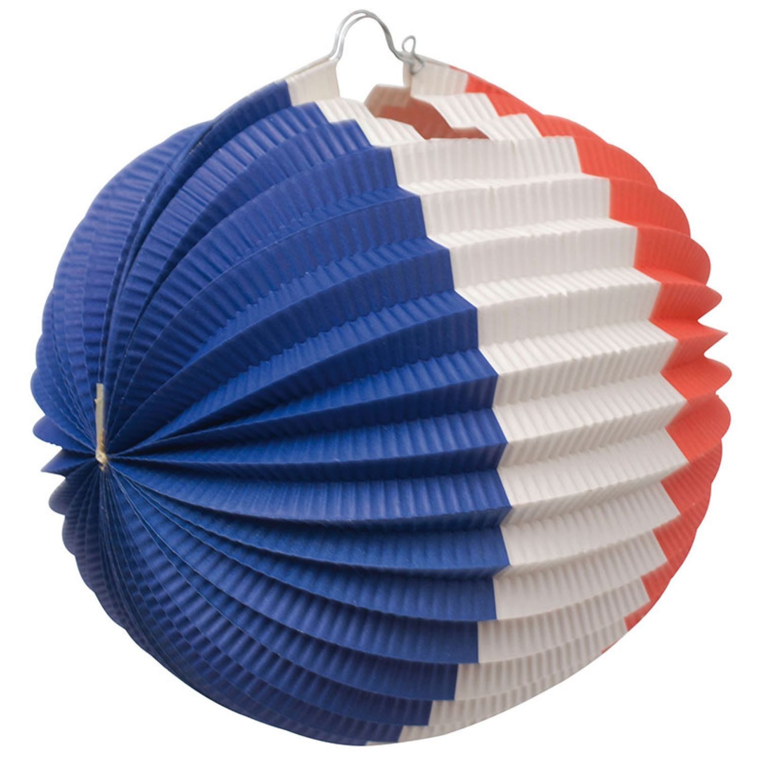 Kögler Hängedekoration Lampion Rot-Weiss-Blau ø24cm
