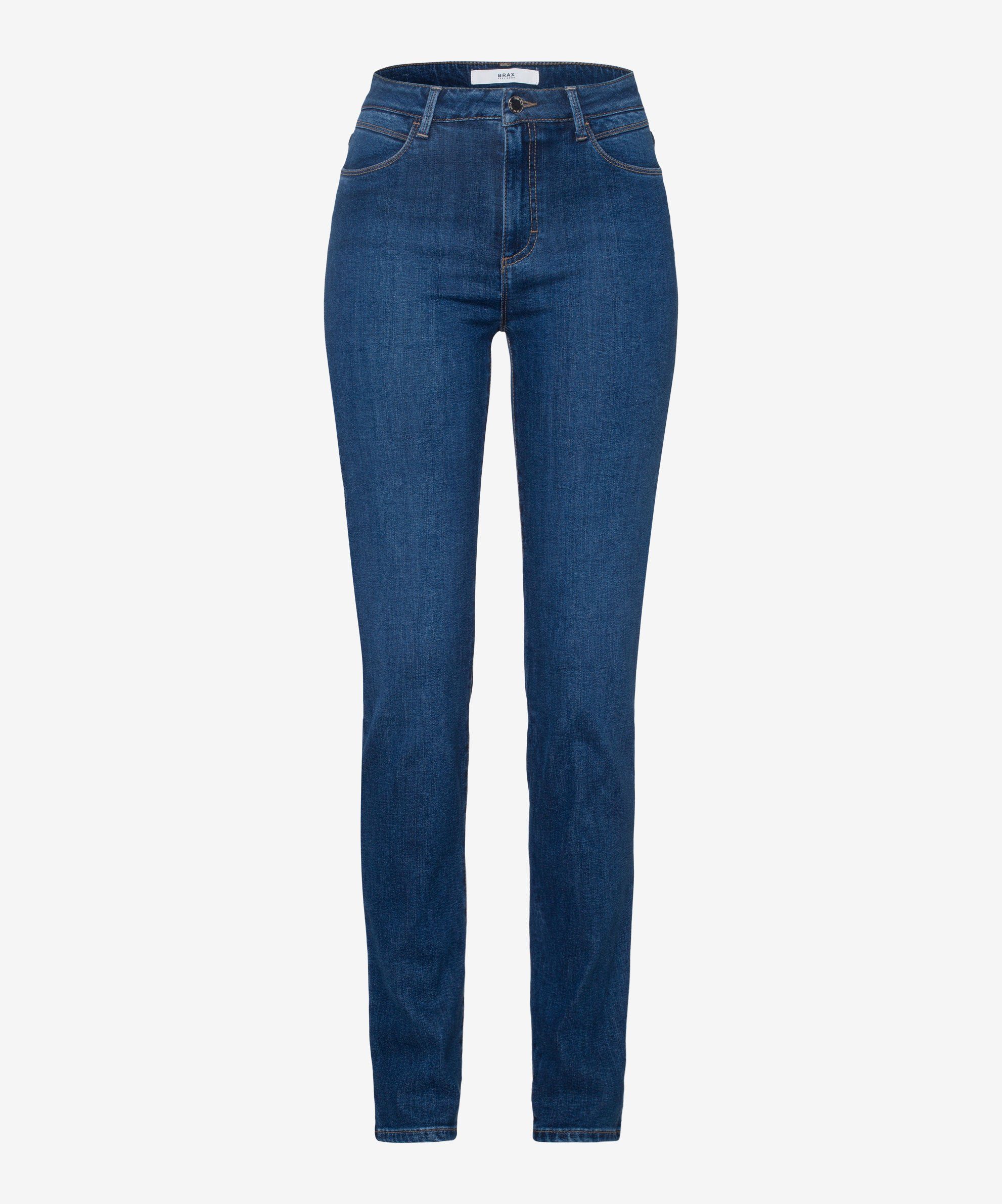 Brax Skinny-fit-Jeans Five-Pocket-Röhrenjeans slightly used regular blue