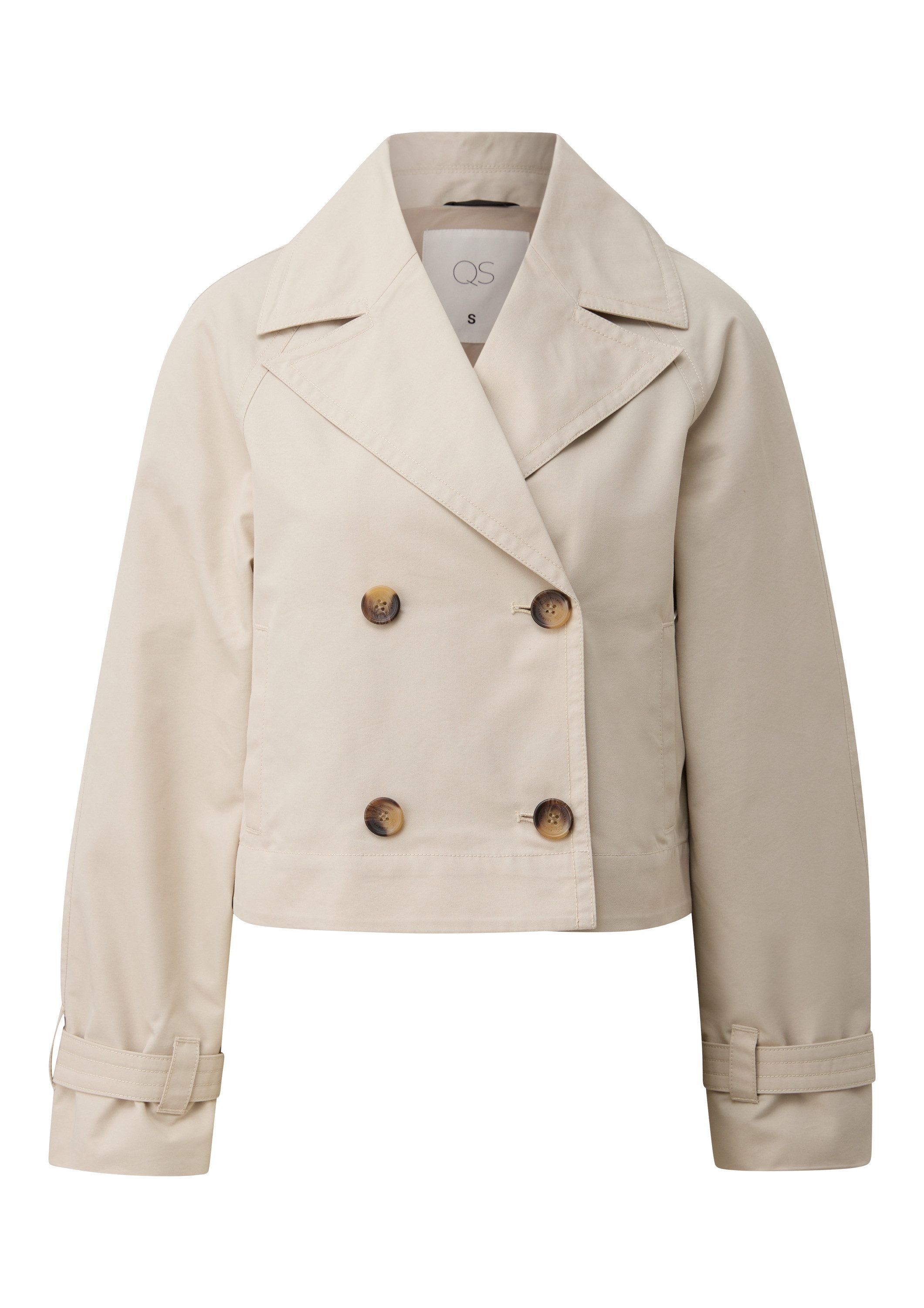 QS Funktionsjacke Outdoor-Jacke Kurztrench