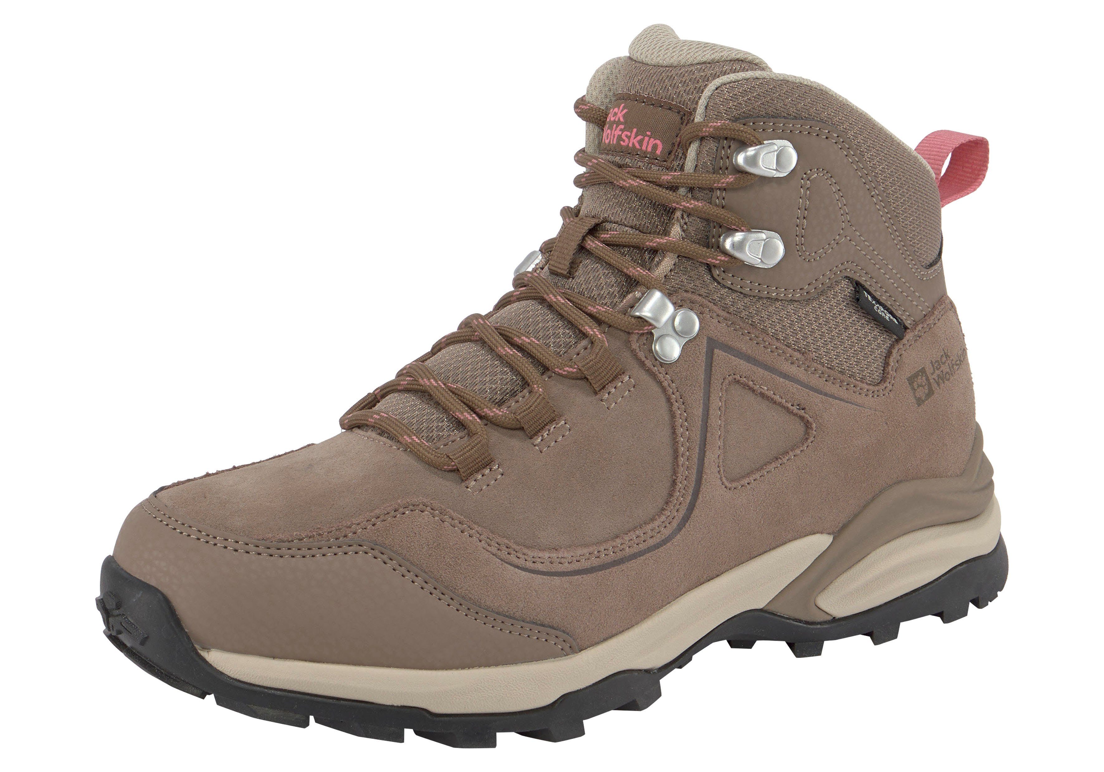 Jack Wolfskin SUNSET HIKE TEXAPORE MID W Wanderschuh Wasserdicht, Trekkings günstig online kaufen