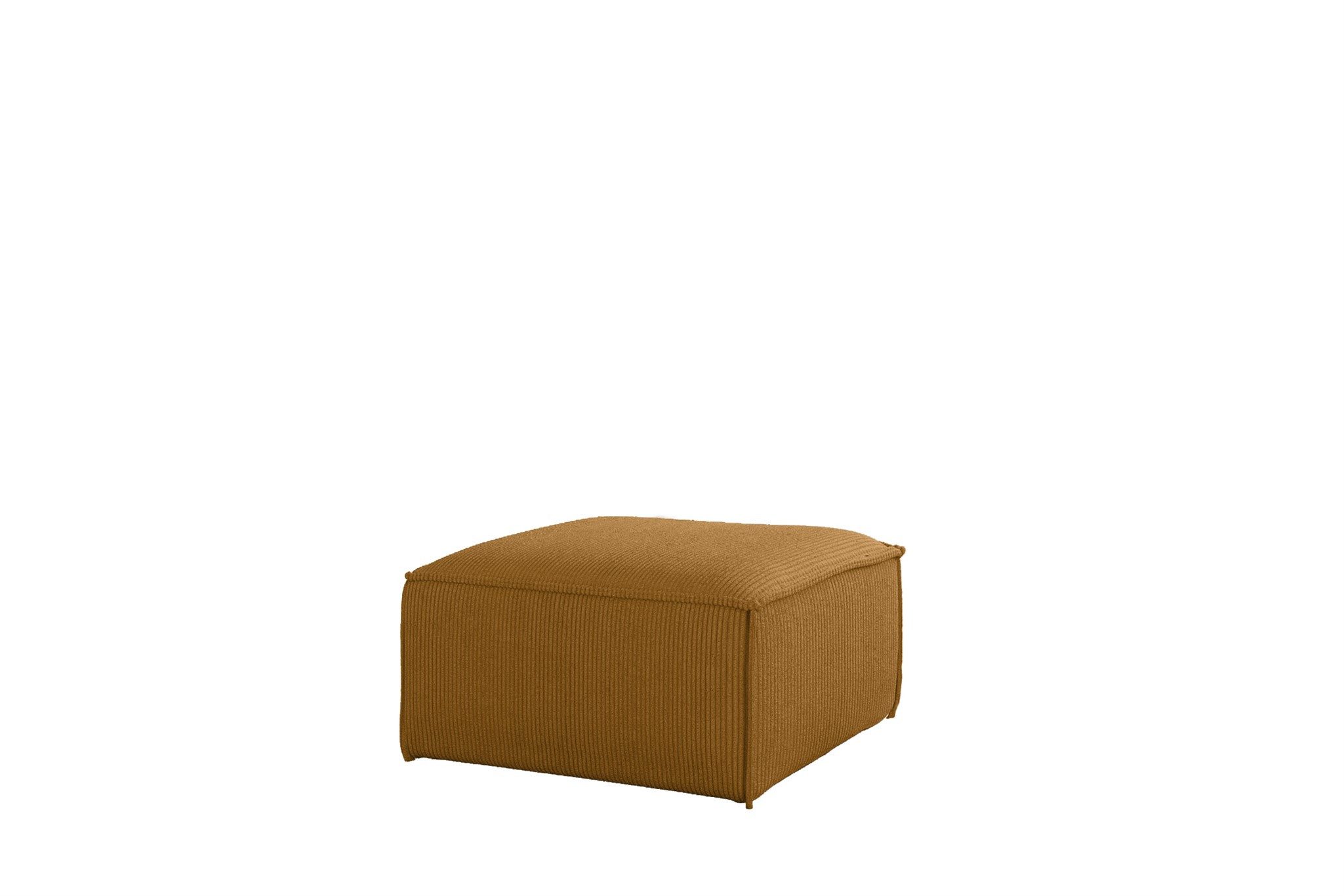 Fun Möbel Polsterhocker Designerhocker CELES PREMIUM in Stoff Scala (85x85x40 cm oder 65x65x40 cm), in 2 Größen