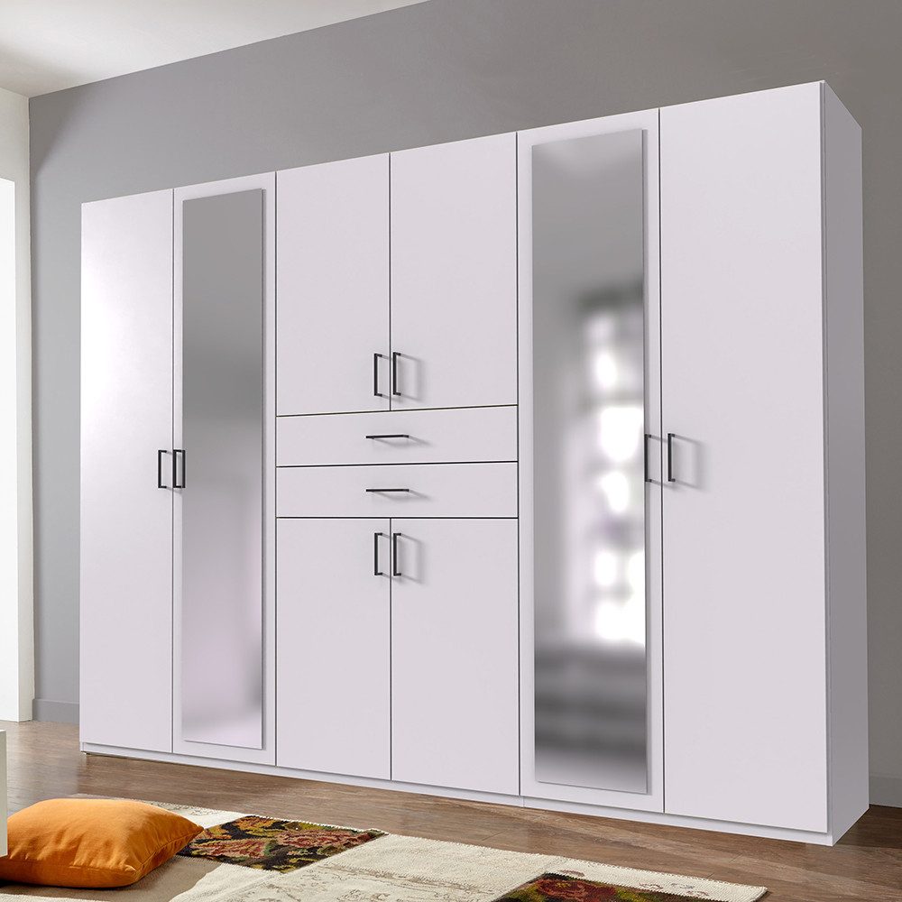 Lomadox Kleiderschrank DUNBAR-43 Drehtürenschrank 270cm, 8 günstig online kaufen