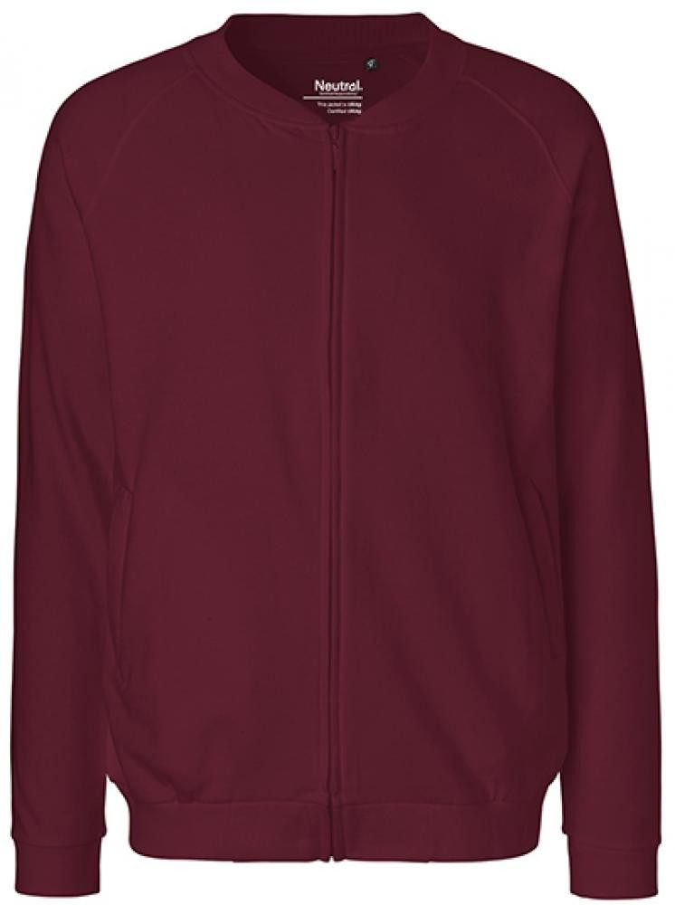 Neutral Sweatjacke Herren Jacket with Zip / 100% Fairtrade Baumwolle