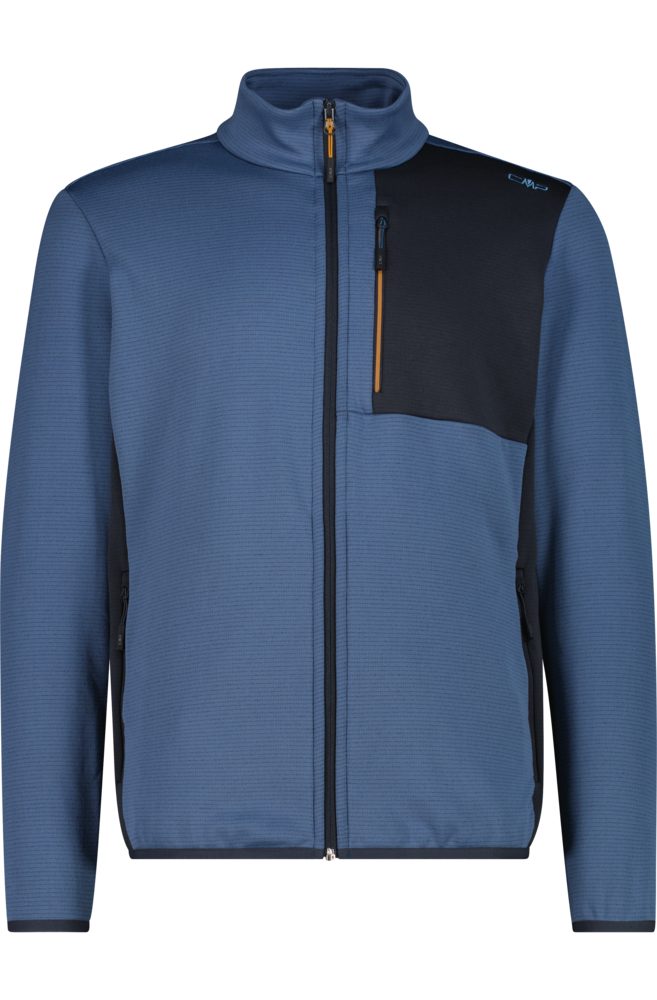 CMP Fleecejacke Stretch Fleece Jacke herren blue avio