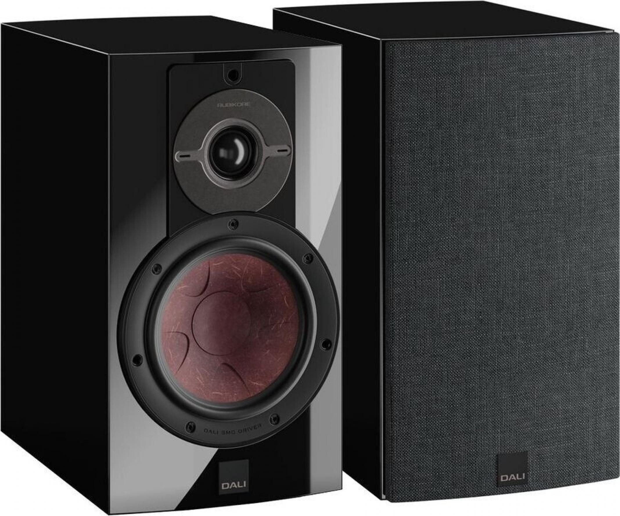 Dali RUBIKORE 2 BLACK HIGH GLOSS Paar Regal-Lautsprecher