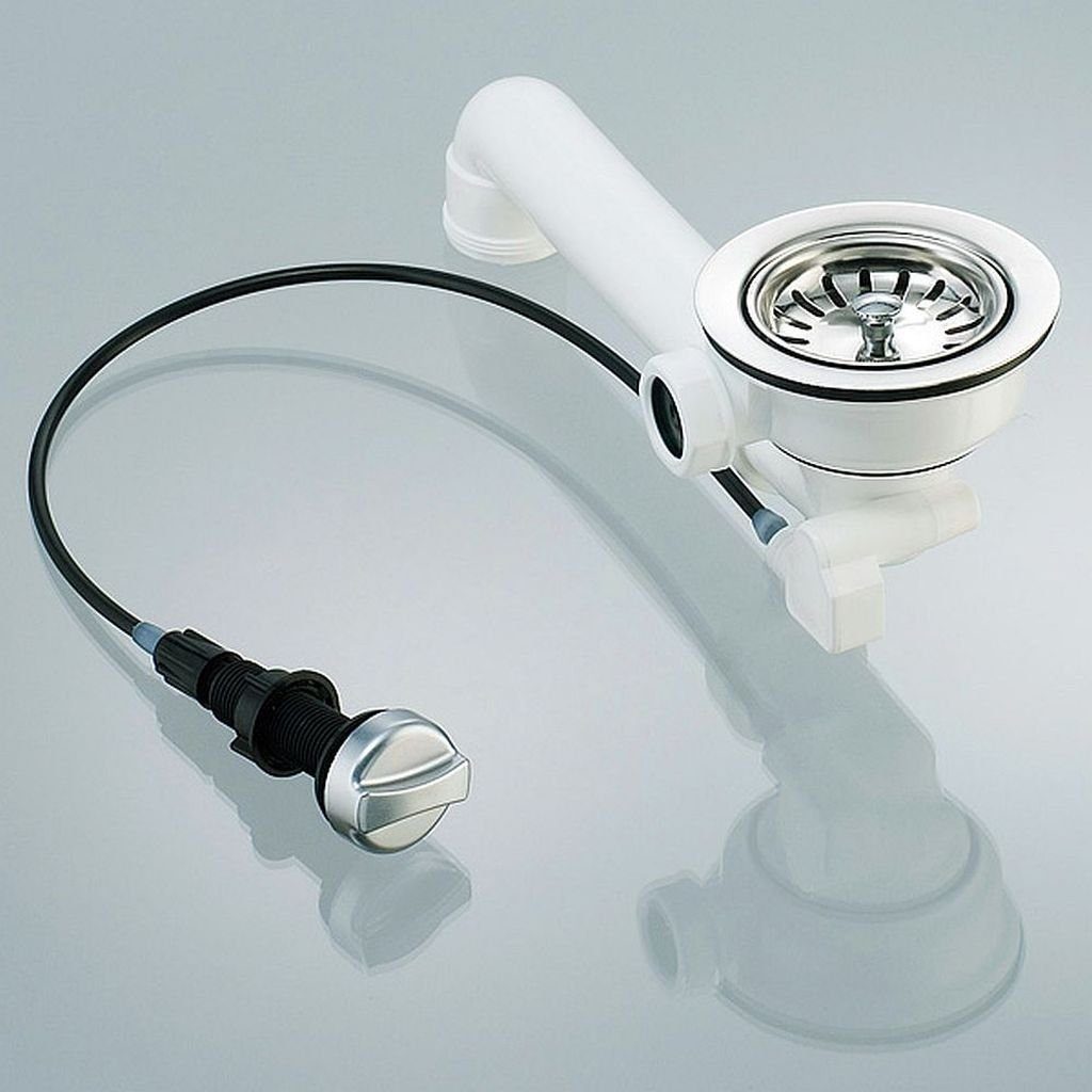 keenberk Anschluss-Set Spülenablauf Siebkorbventil 3 1/2" günstig online kaufen