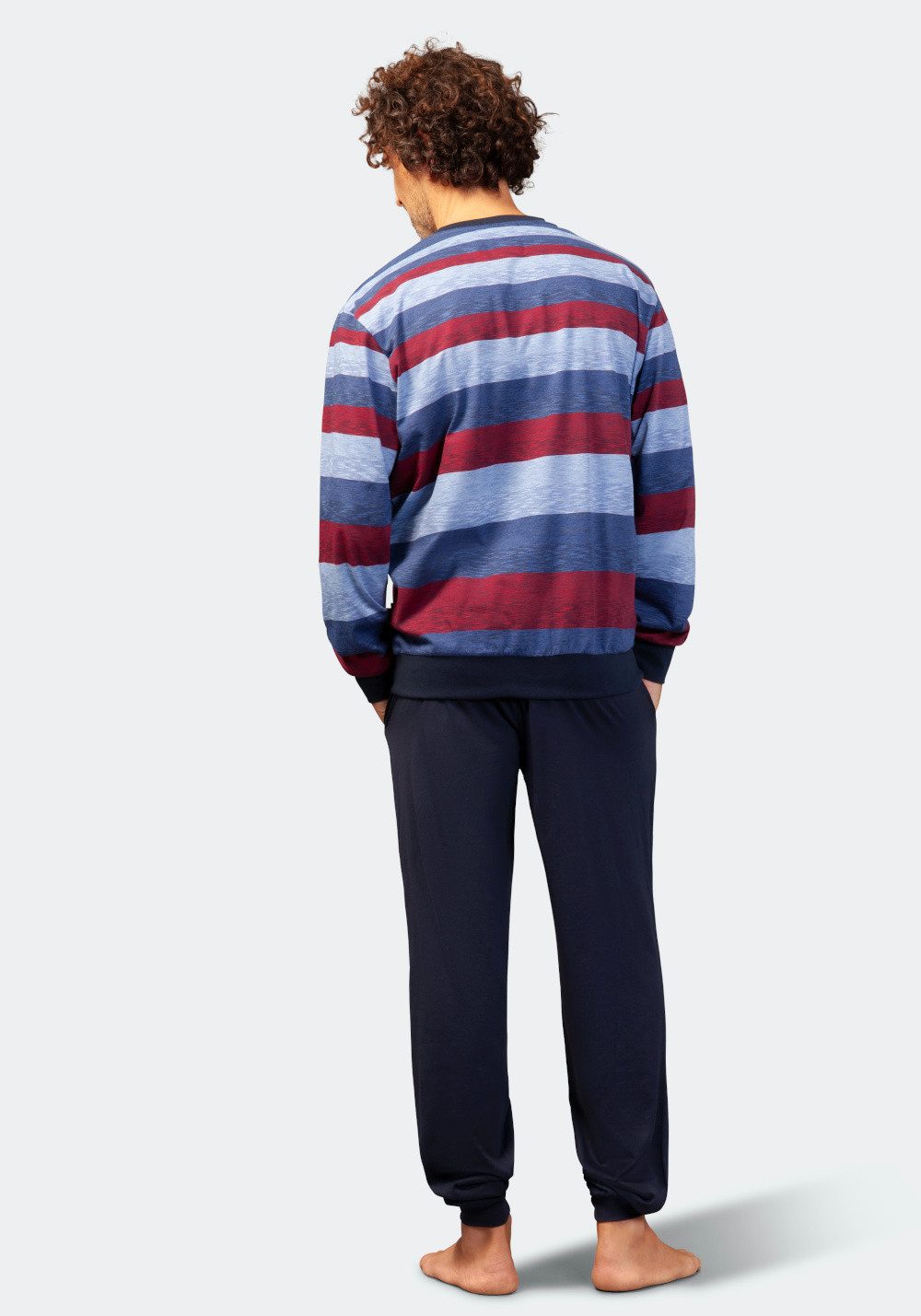 Hajo Pyjama Hajo, Schlafanzug Klima-Komfort 53762 günstig online kaufen