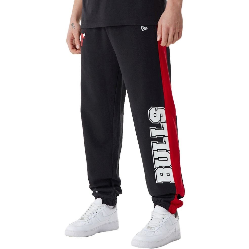 New Era Sweatpants Jogger Sweatpants SIDE PRINT Chicago Bulls