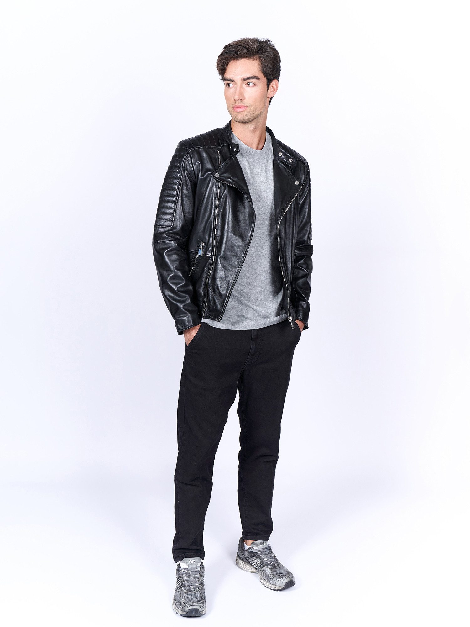 Freaky Nation Lederjacke Crossover-FN günstig online kaufen