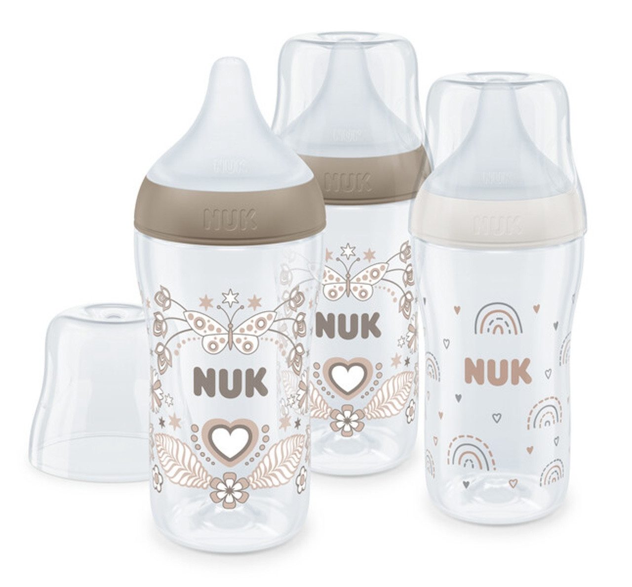 NUK Babyflasche NUK Perfect Match Детские бутылочкиset, Ab 3 Monate, 3er set