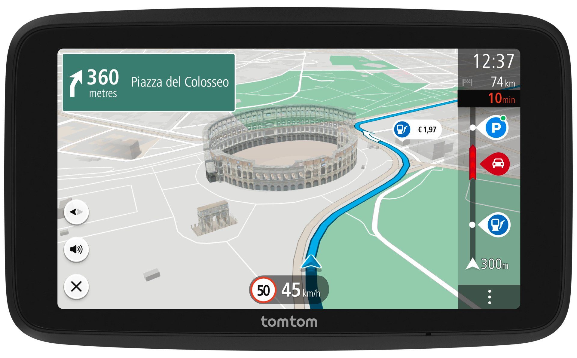 TomTom Superior Navigationsgerät vermeiden (47 Umweltzonen (Europa 6 Länder), Go