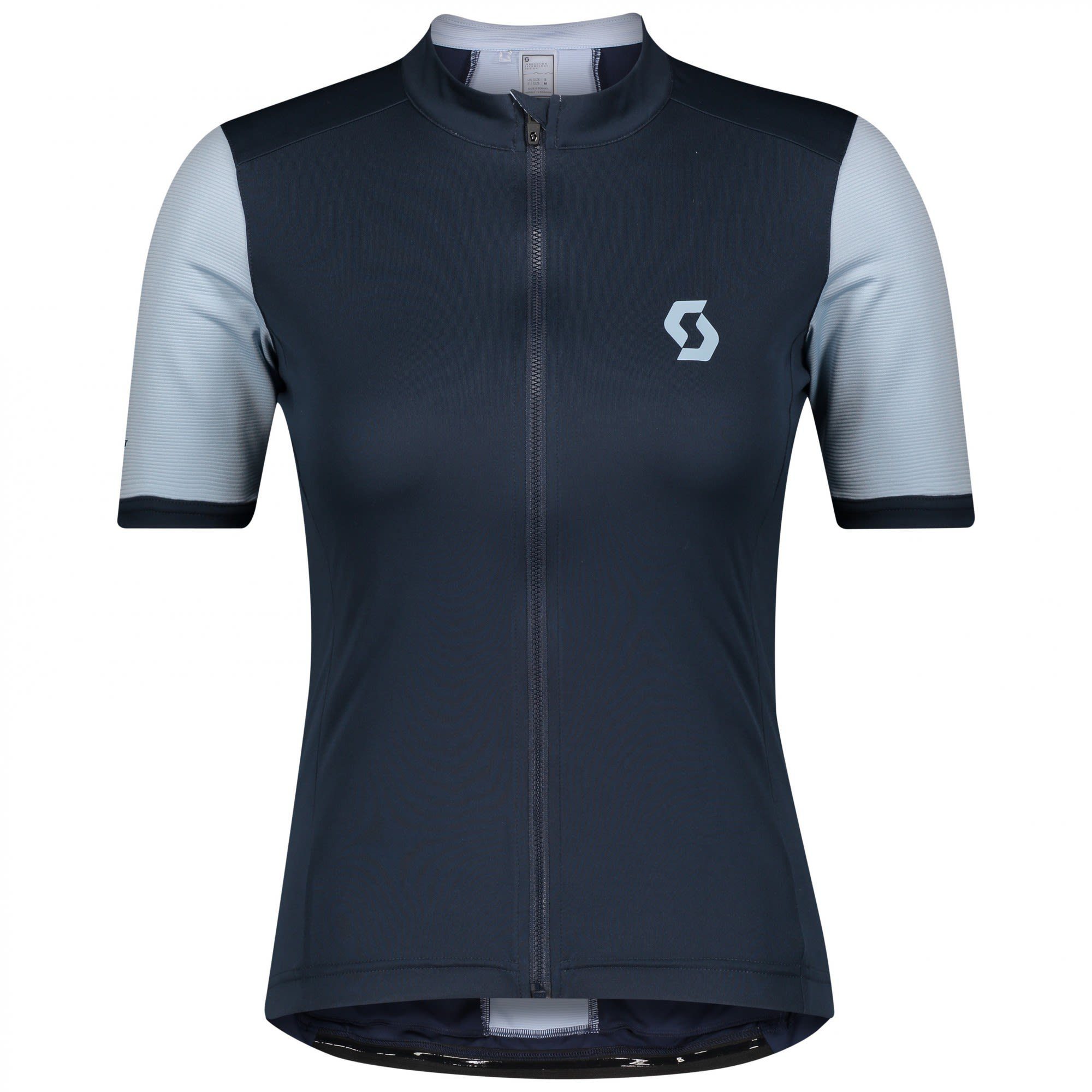 Scott Radtrikot Scott W Endurance 10 S/sl Shirt Damen Midnight Blue - Glace Blue