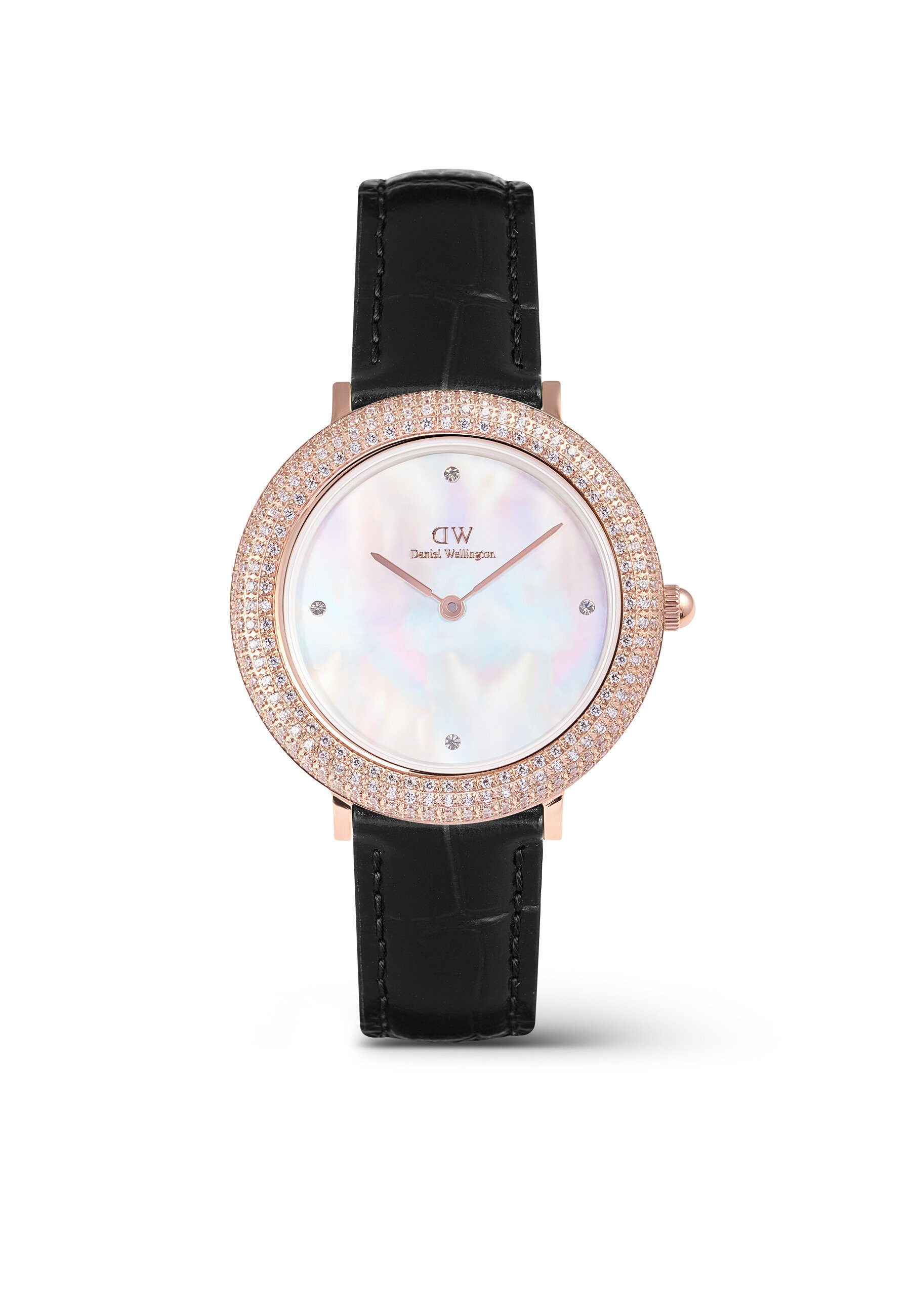 Daniel Wellington Quarzuhr CRYSTALLINE BEZEL READING, (1-tlg), Quarz Analog