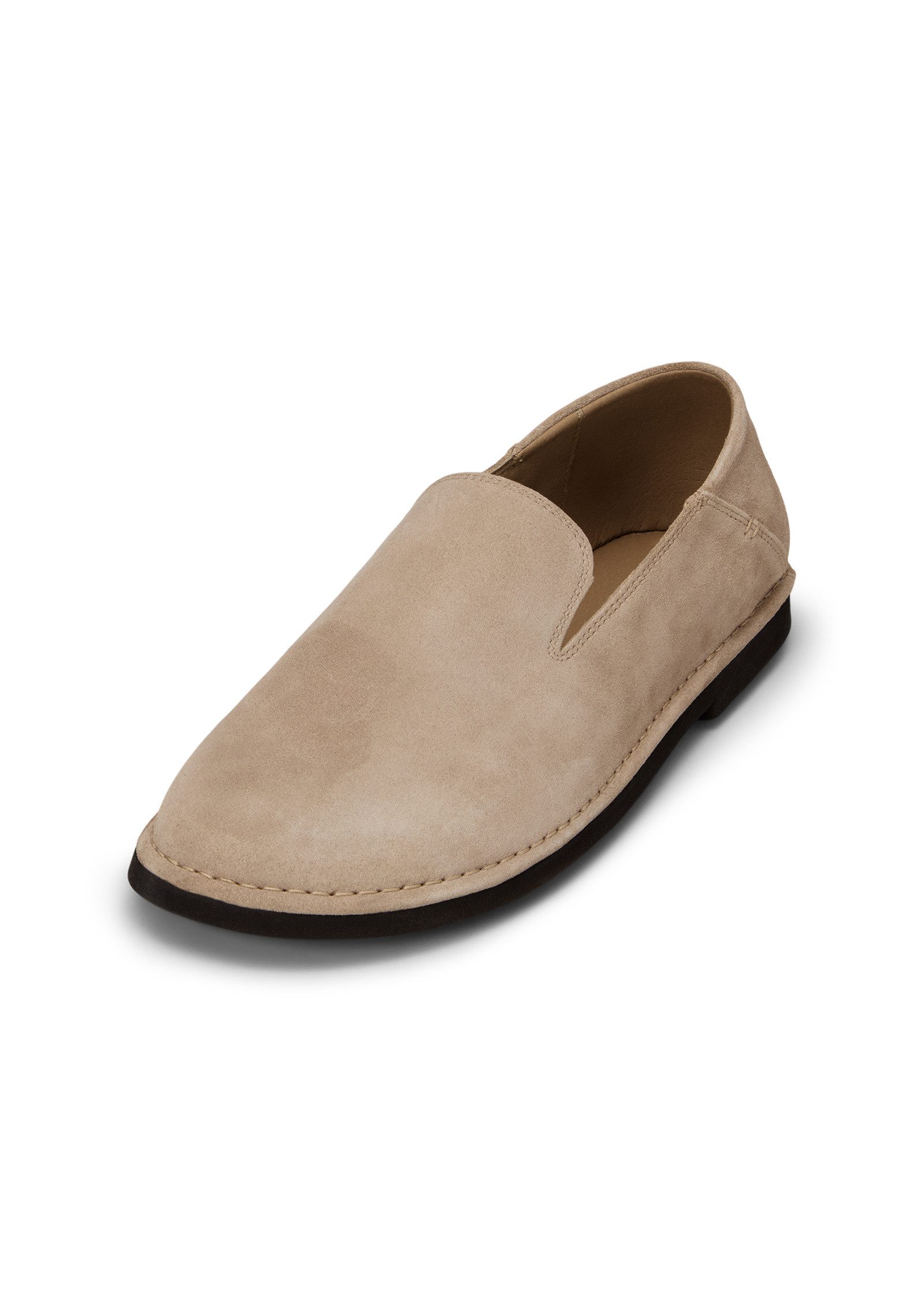 aus weichem Veloursleder Loafer