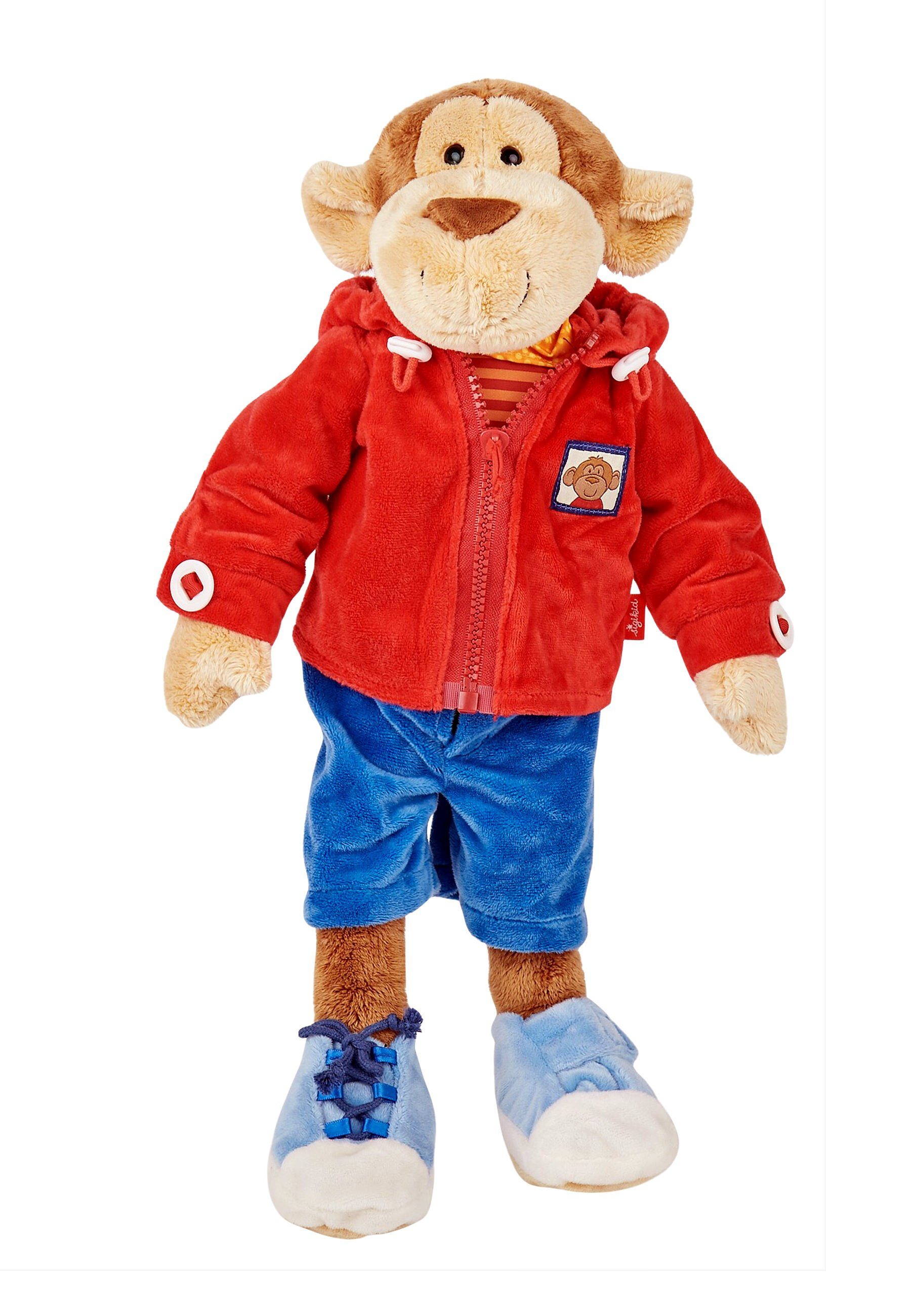 Sigikid Kuscheltier Stoffpuppe Plüschtierpuppe zum An- und Ausziehen (1-St)